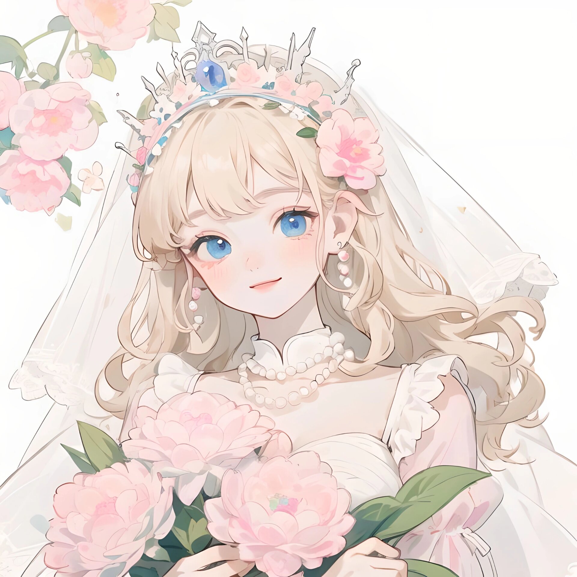 夫妻婚纱照头像