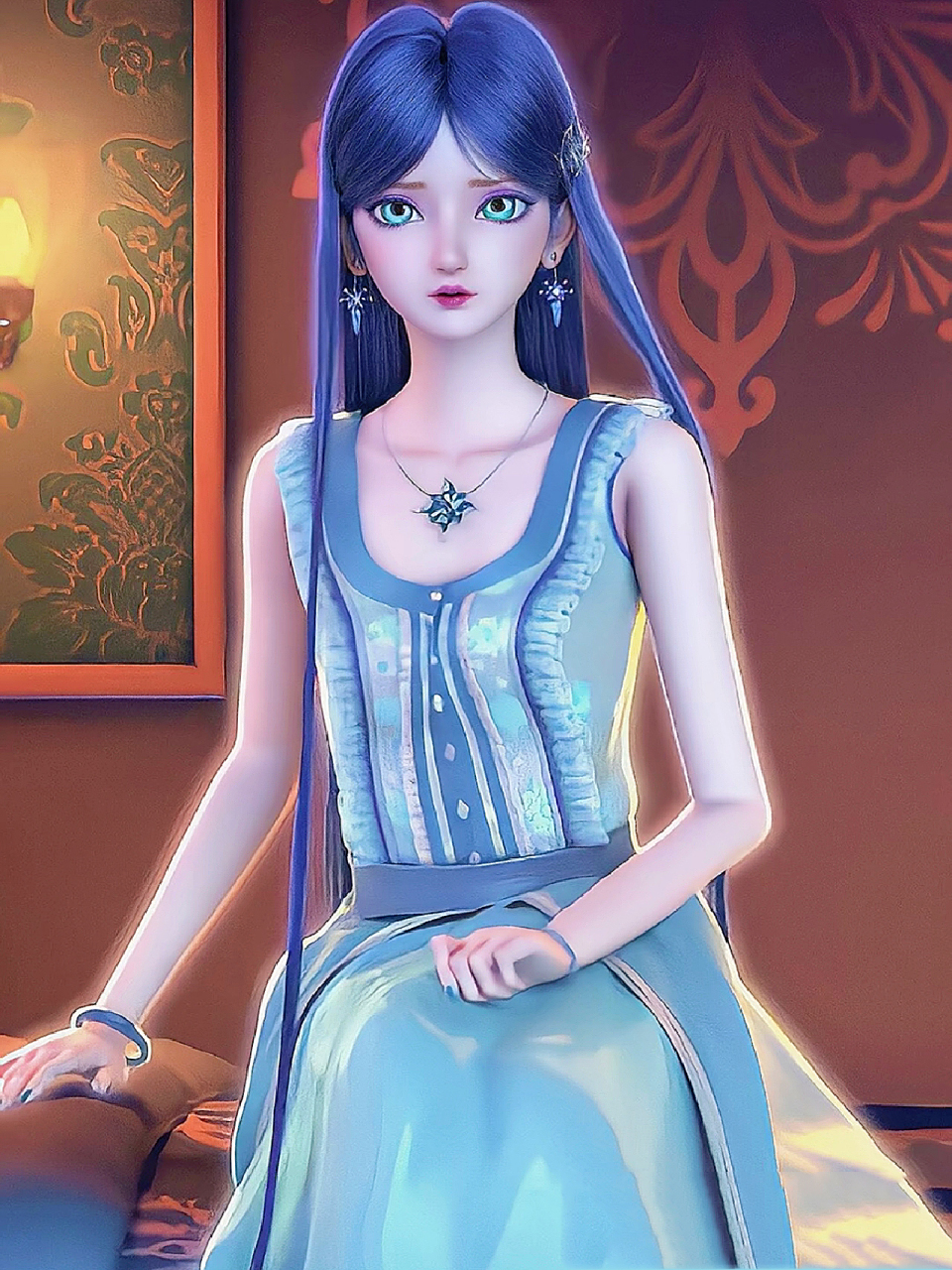 推/冰公主壁纸 头像