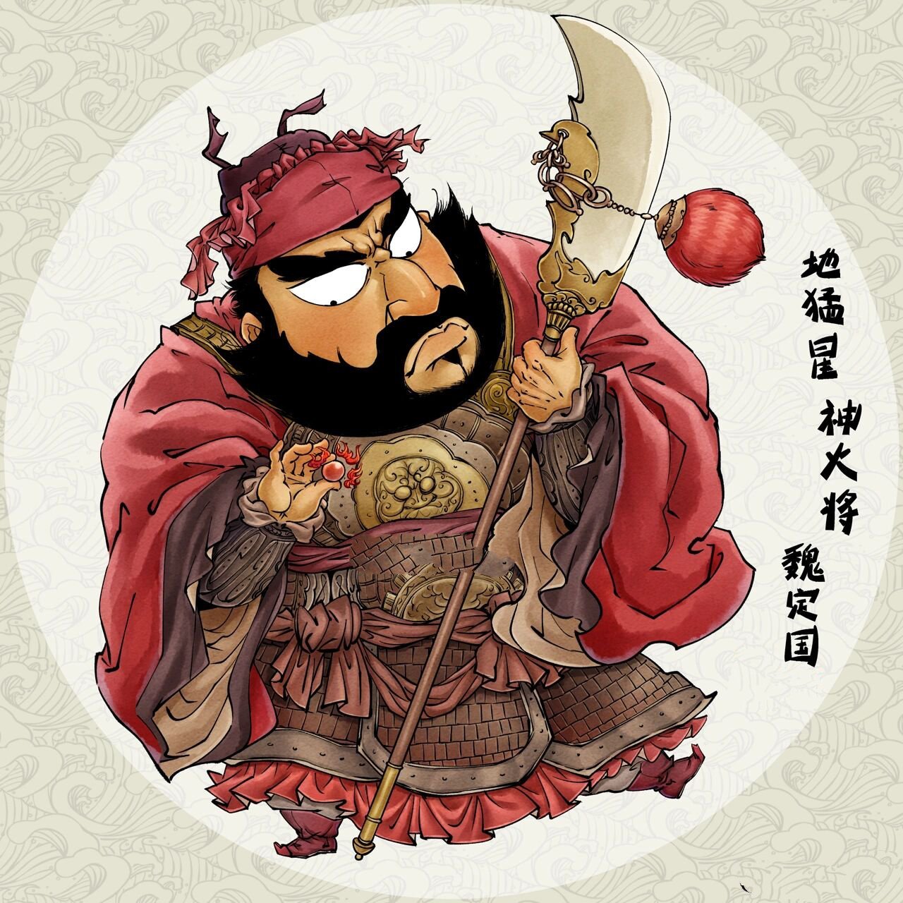 水浒传人物图画简单又好看(水浒传人物图画简单又好看又漂亮)
