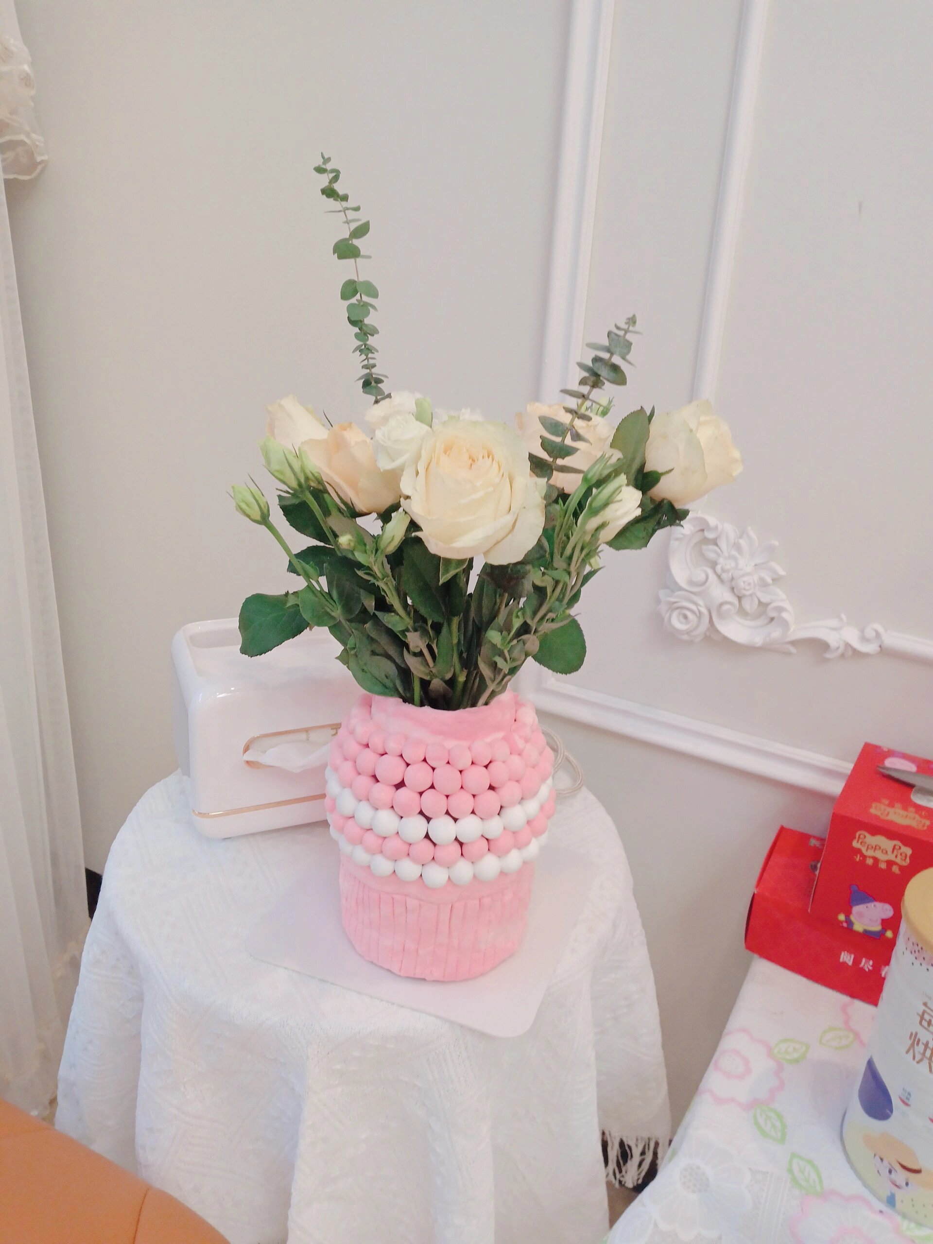 废旧塑料 制作手工花瓶