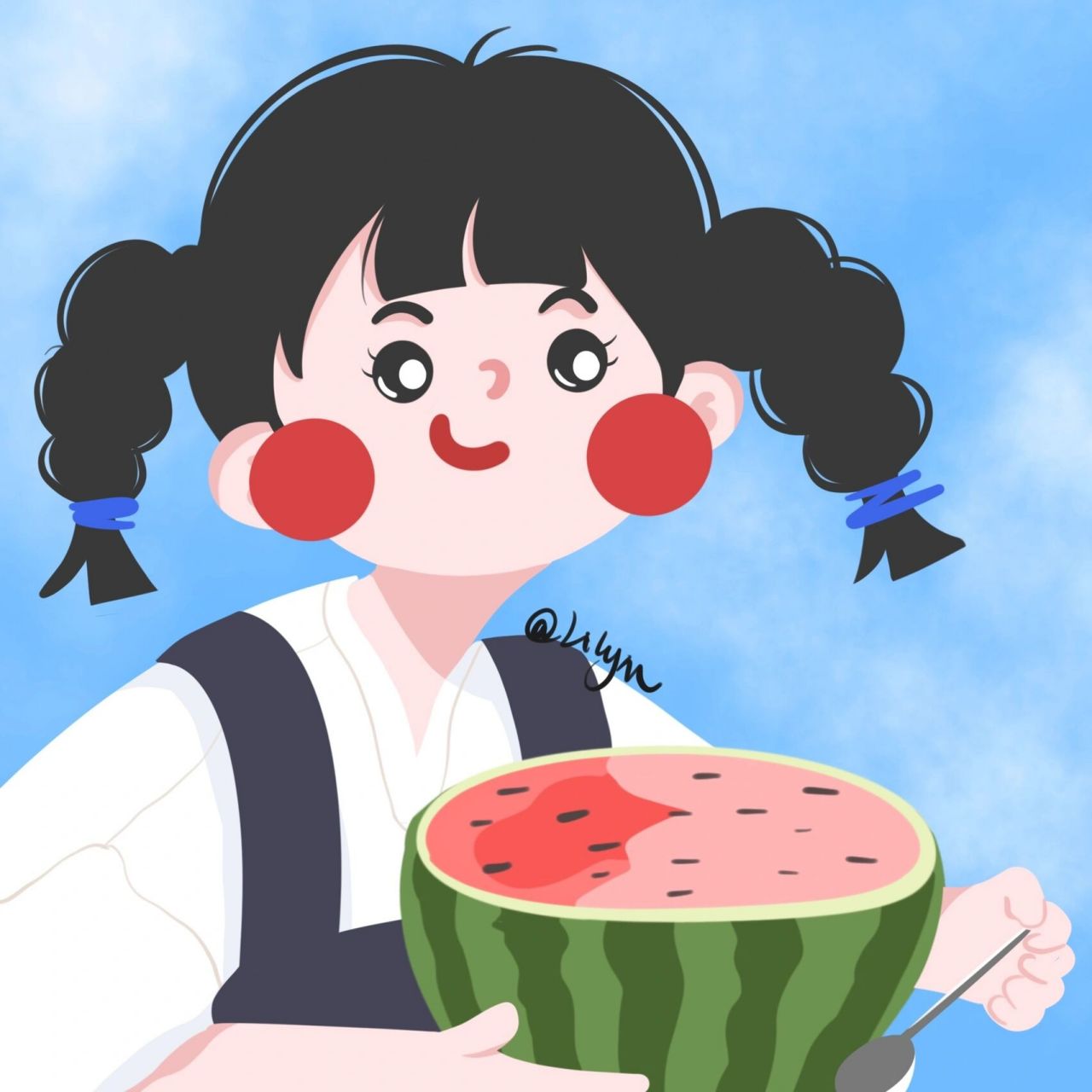 夏天什么最可爱 那自然是你了 头像9315下载哈