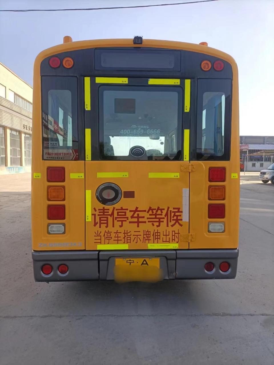 宇通校车19座中型普通客车,银川本地幼儿园一手车,手续齐全原版原漆