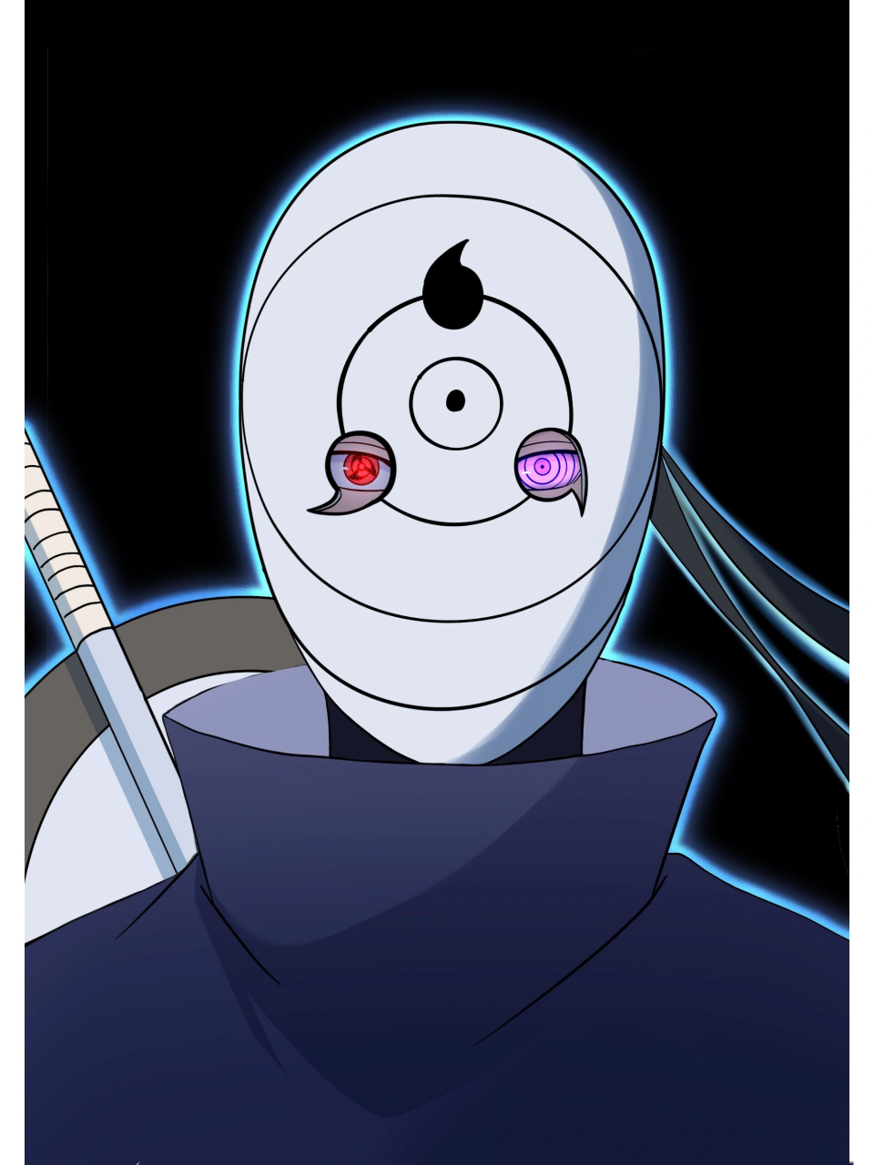 带土的面具 与世界为敌