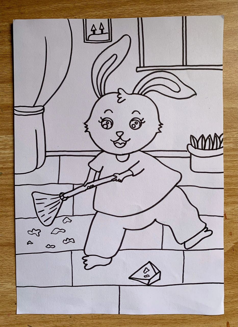 儿童美术96简笔画 儿童美术96适合5-7岁宝贝的简笔画,主题《五一