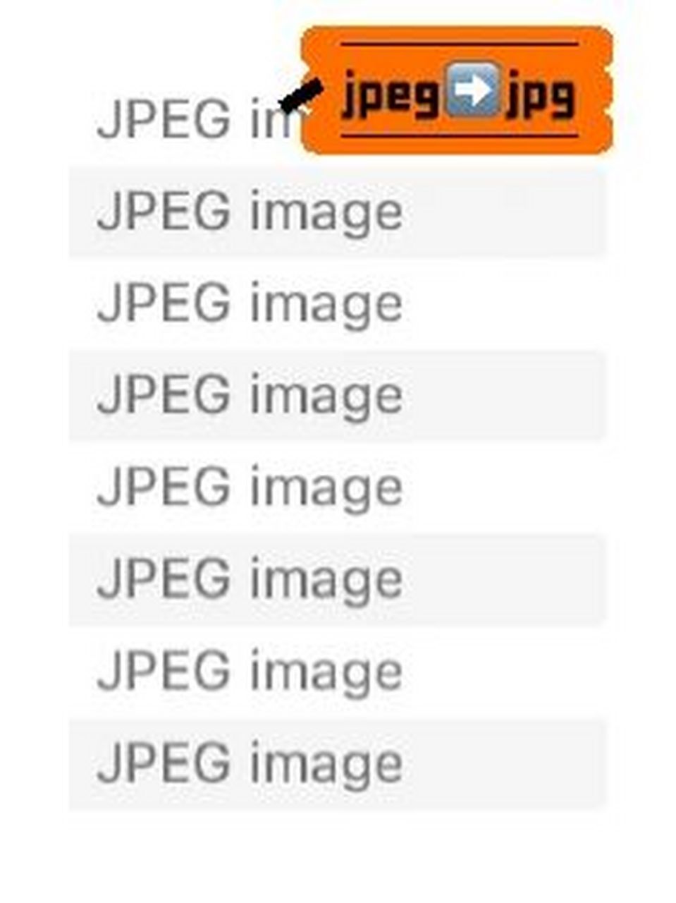苹果电脑jpeg格式图片转换成jpg 很多平台需要上传jpg格式的图片,但