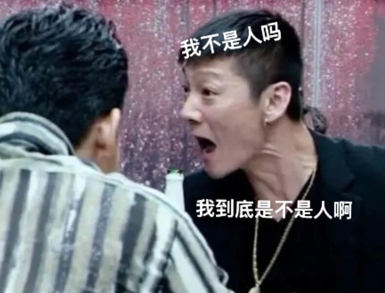 我到底是不是人啊表情包