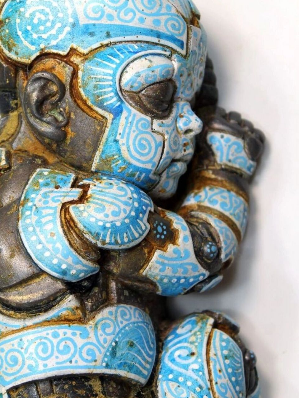 一眼难忘的机器人肖像(二) 前一个泥塑机器人图片素材爆了,因为篇幅