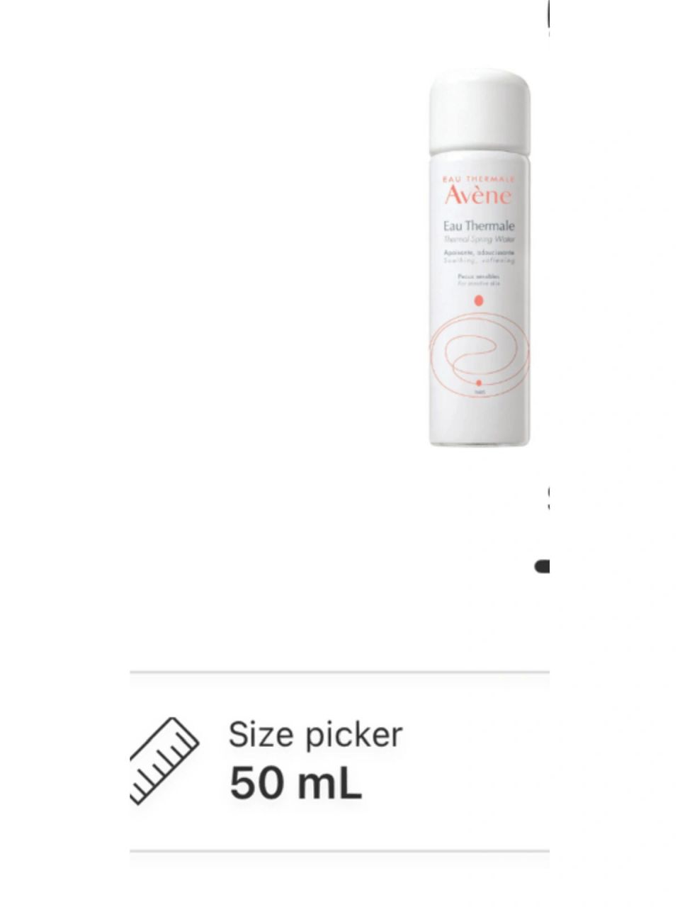 50ml雅漾喷雾可以随身带上飞机吗? 如图