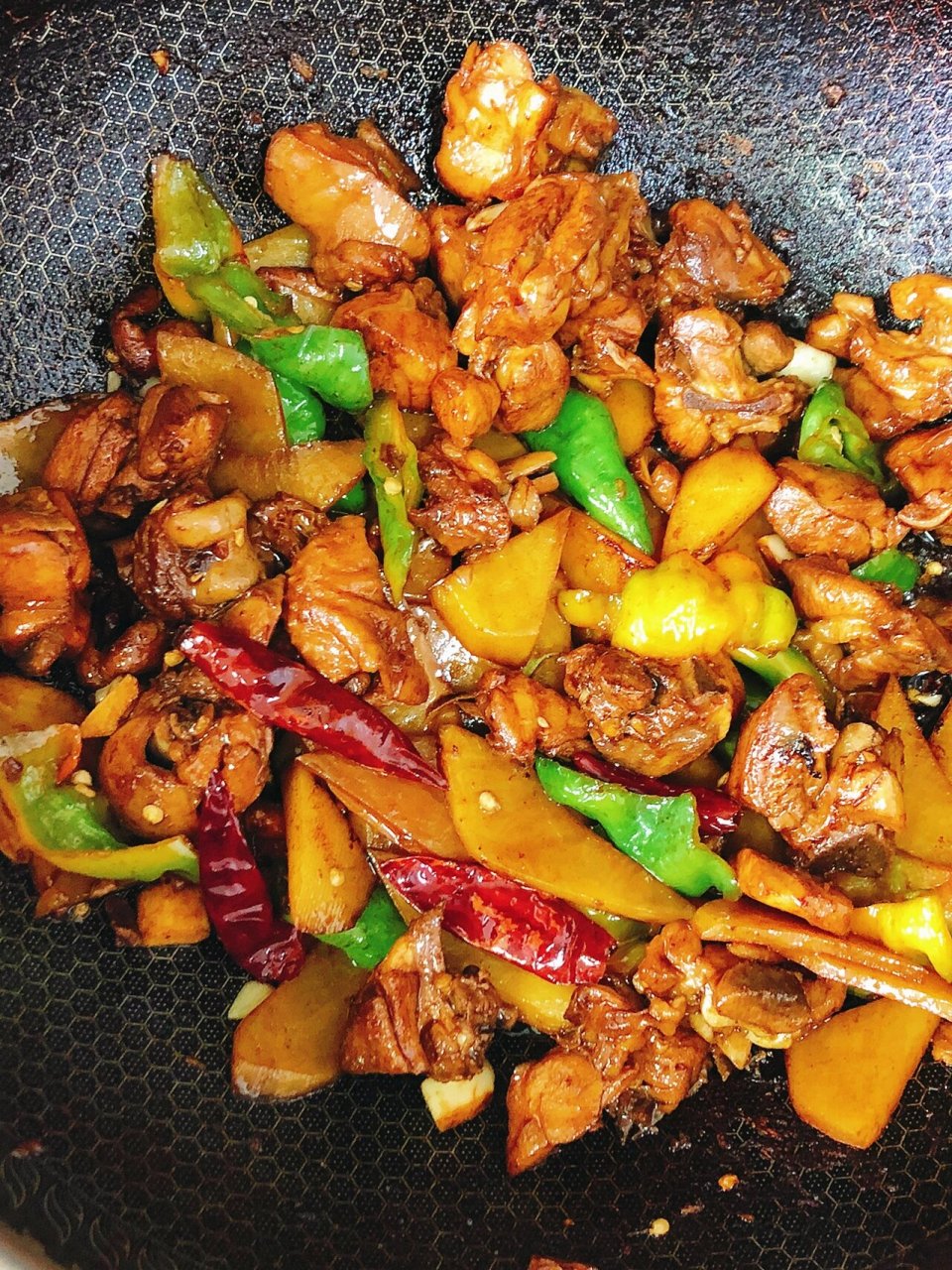 午饭日常 土豆片炒鸡