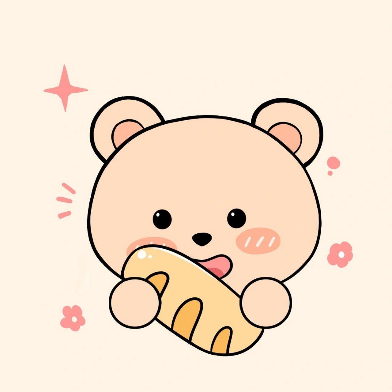 可爱头像|小熊头像 软萌小可爱～呆萌的小熊～ 希望大家喜欢啦