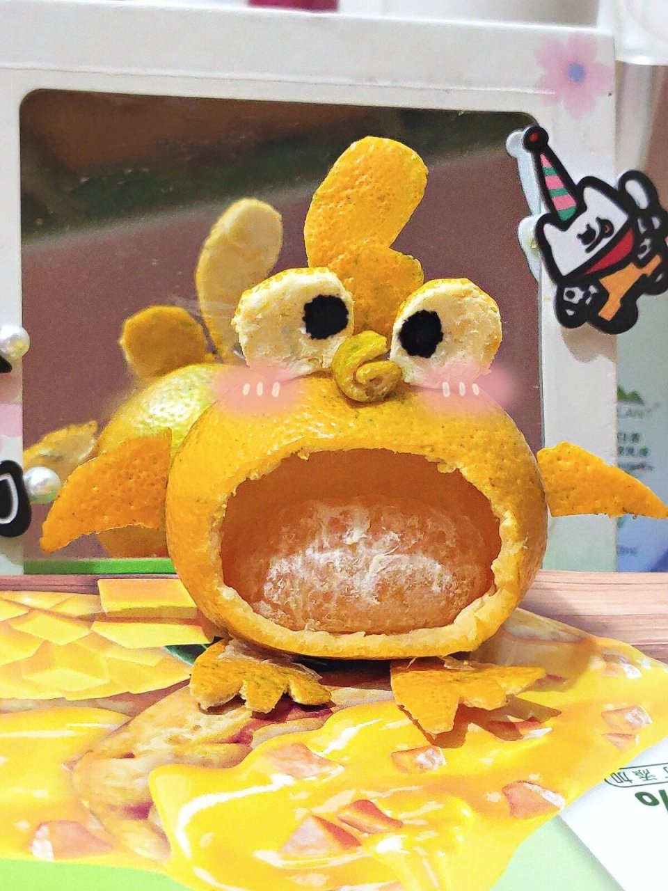 咕咕橘子鸡92 橘子是进入冬天的入场劵92柚子鸡吃不下,橘子鸡我