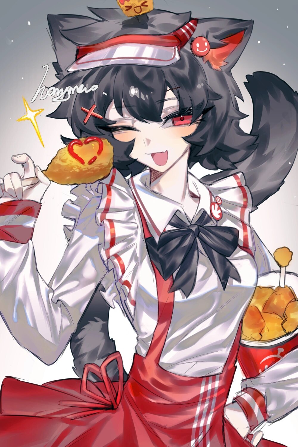 鸡块姐拟人 #蛋仔派对肯德基联动# #蛋仔派对# #蛋仔今天鸡块了妹