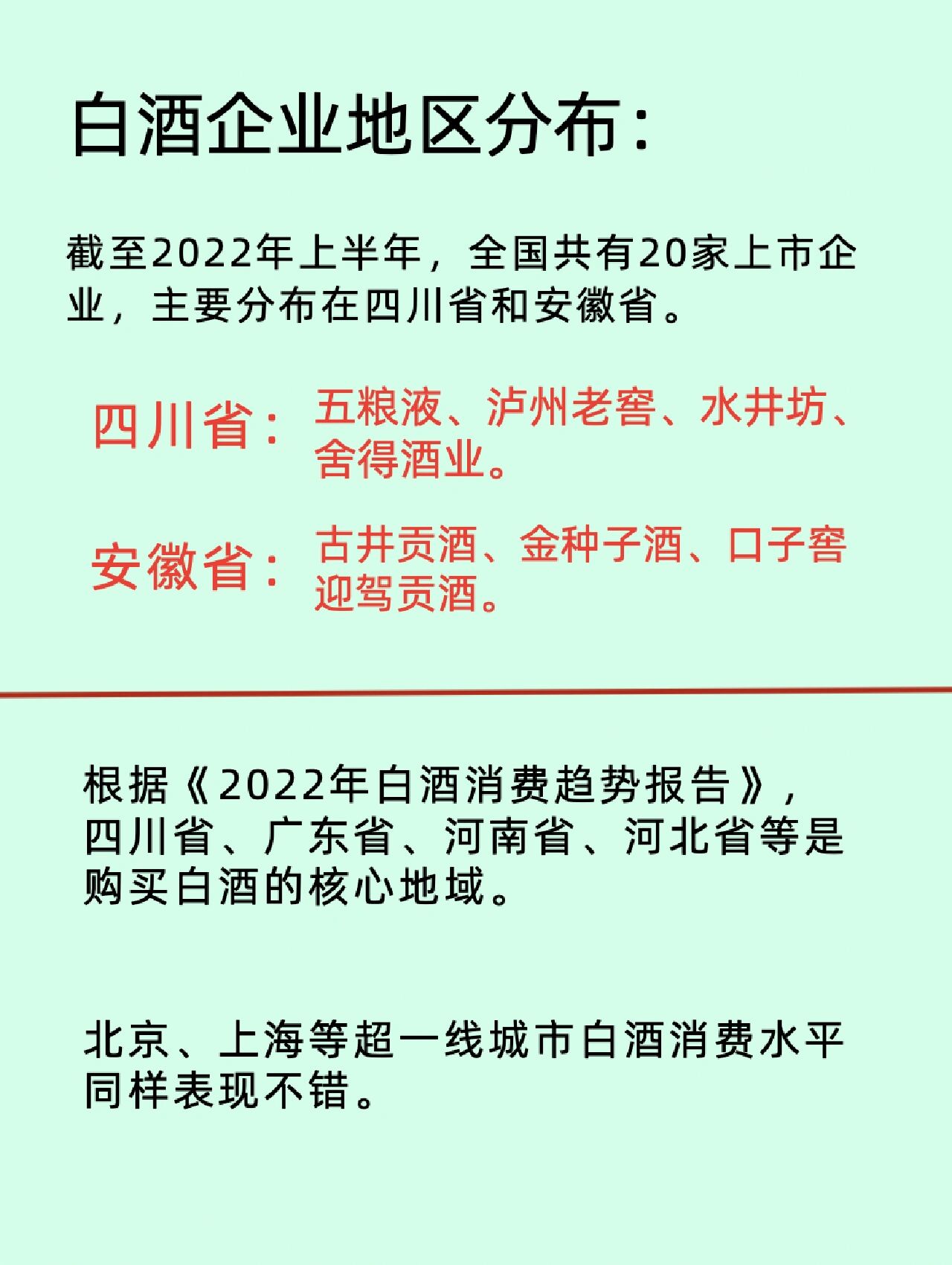 白酒企业排名前十，白酒企业排名