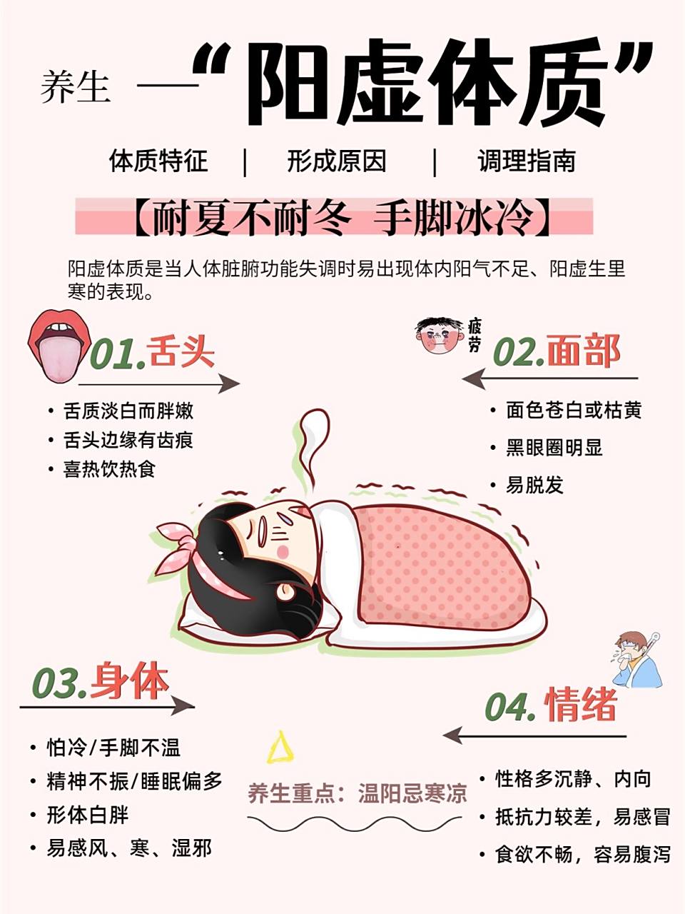 阳虚体质|耐夏不耐冻冬76排寒补77气 阳虚体质的人总是比别人要更