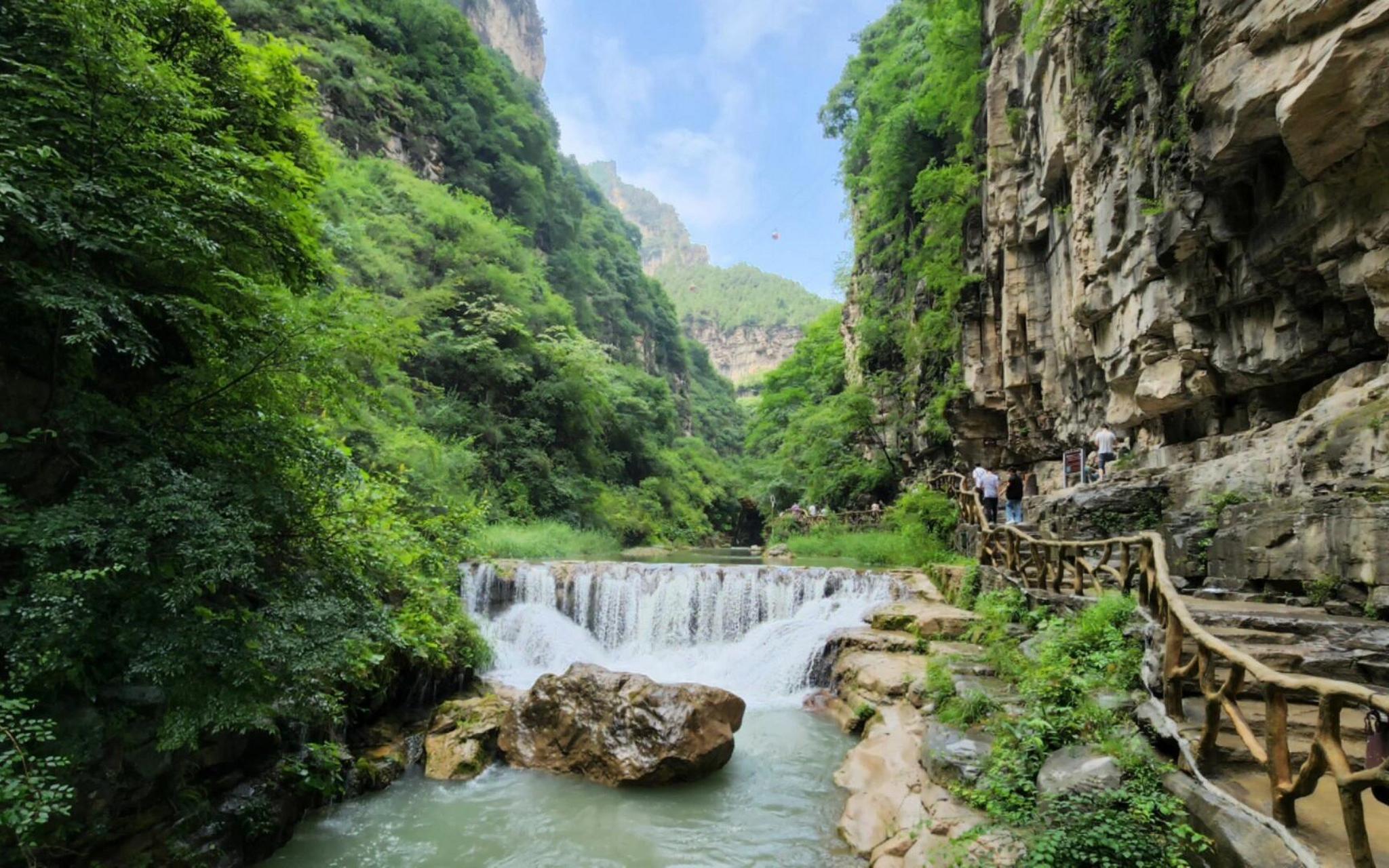 壮美八泉峡7215 99八泉峡景区位于山西省长治市壶关县东南部