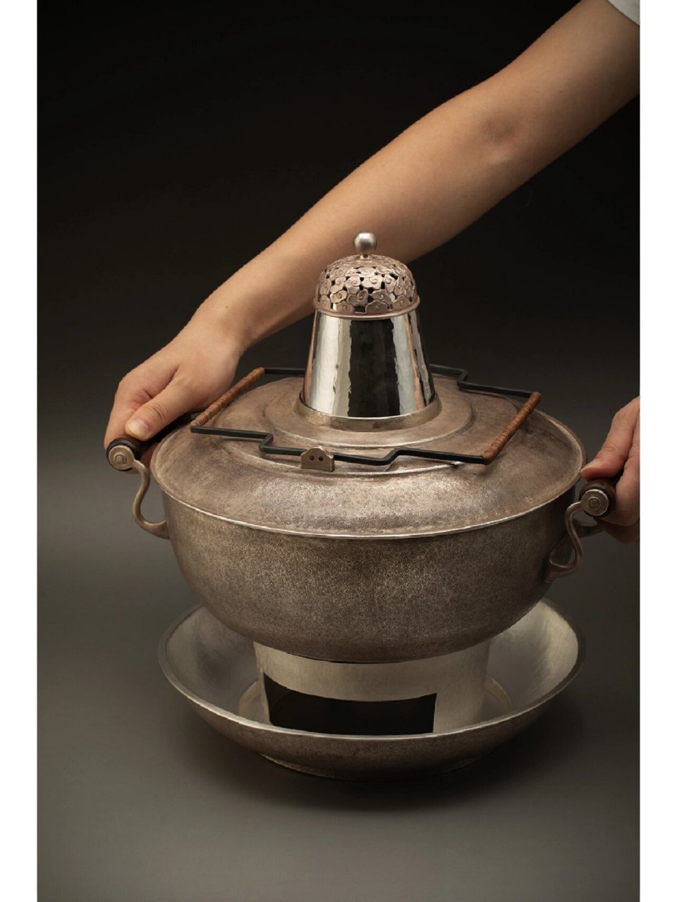 宽山手作 纯银火锅 逼格极高 氛围感拉满 纯银清宫火锅 67 673.