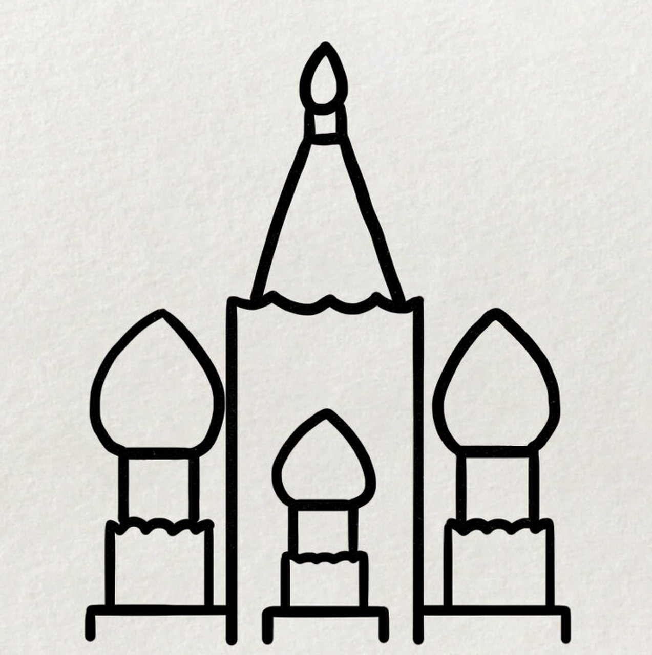 俄罗斯地标性建筑 st basils cathedral 圣巴西尔大教堂