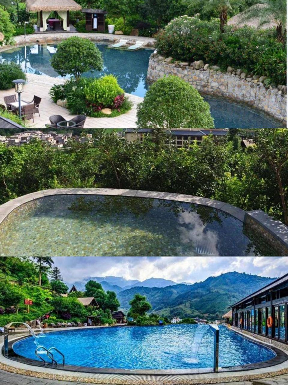 7615真温泉入户 无限次露天温泉 	 , 96广西贺州·西溪森林温泉