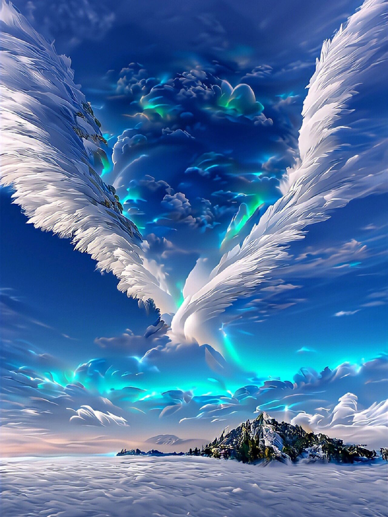 天使之翼壁纸