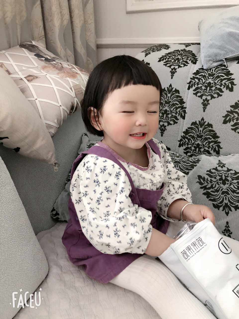 女童短发发型 不爱扎头发的女宝宝只能剪短发