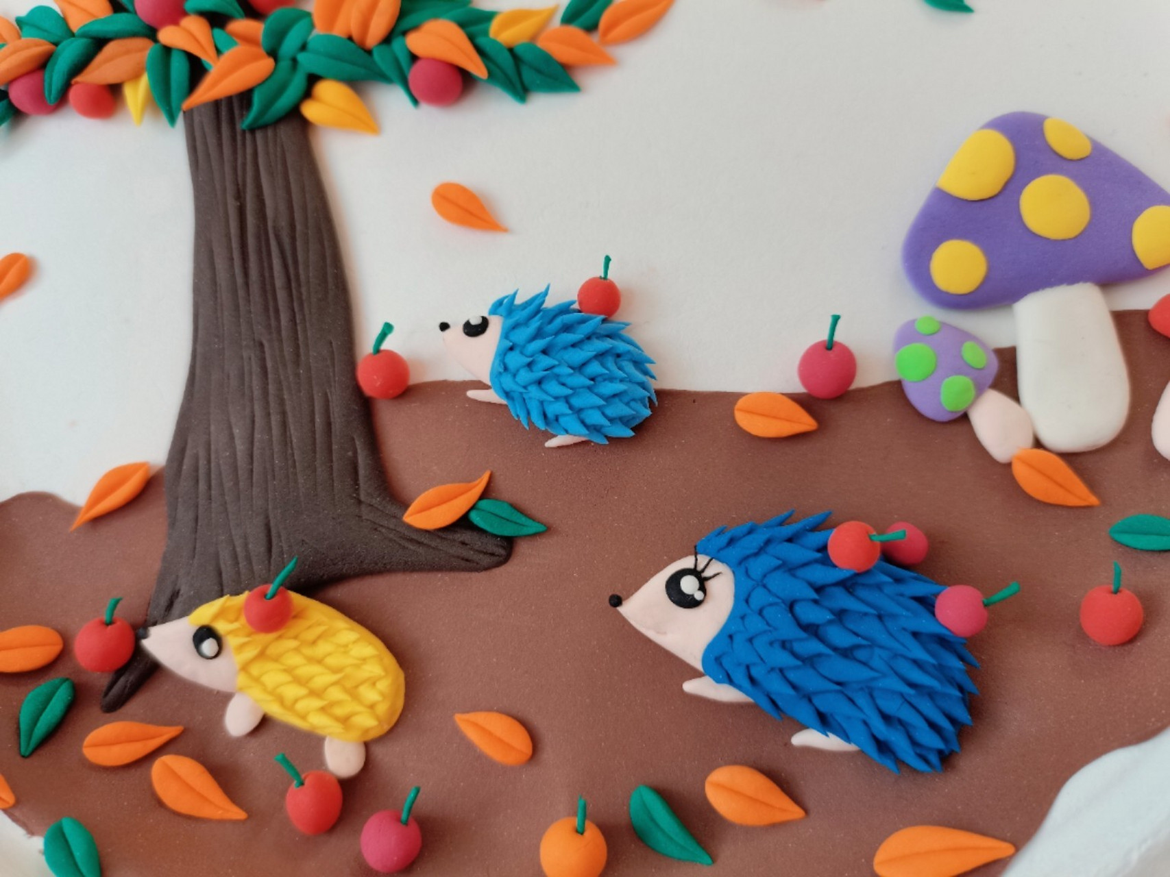 四季～春夏秋冬～黏土手工 冬去春来,又是一载.