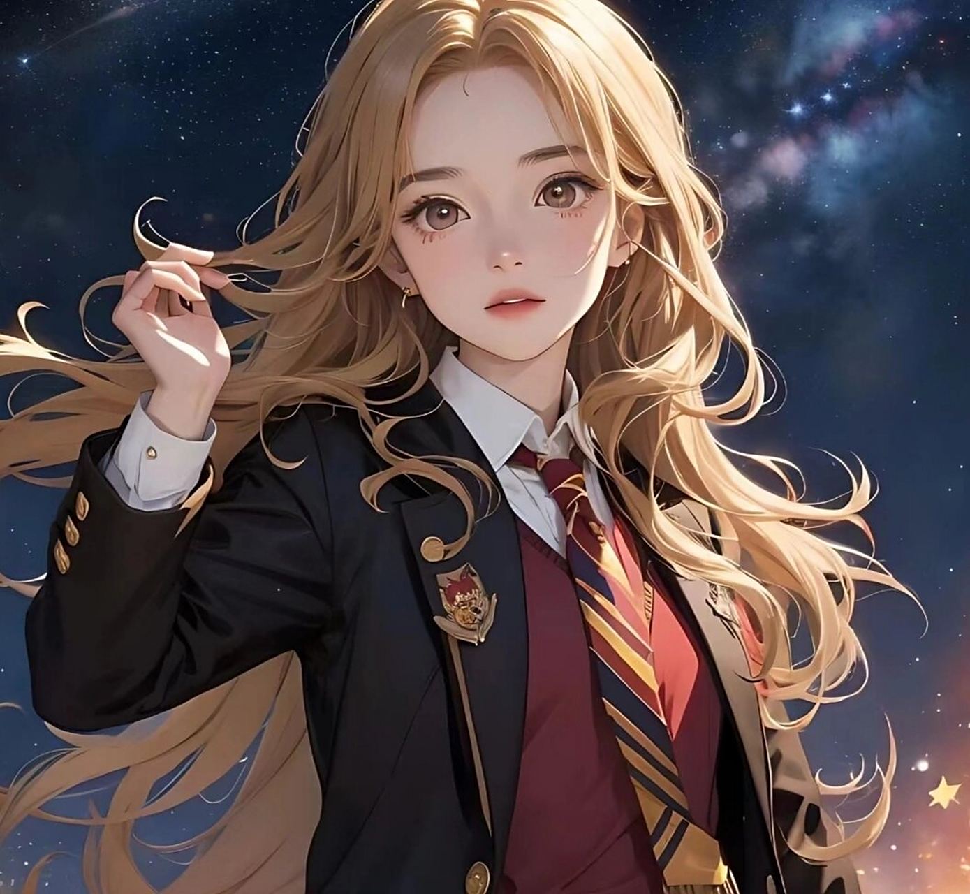 哈利·波特,格兰芬多女生头像(二) #哈迷# #赫敏# #好看头像# #霍格