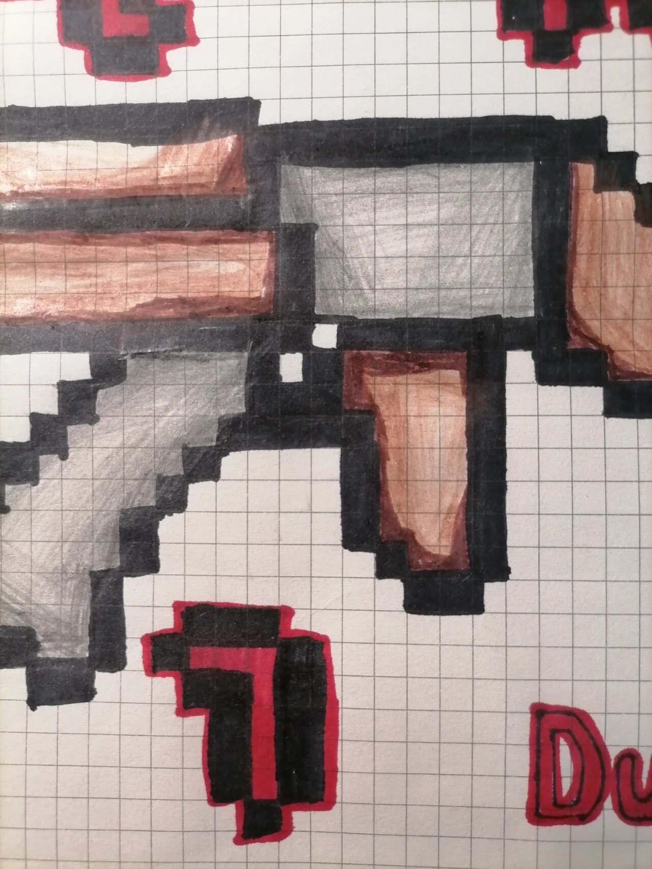 像素画军械2_ak47 我用ak,见我者死,不急不躁,视死如归 ak-47自动步枪