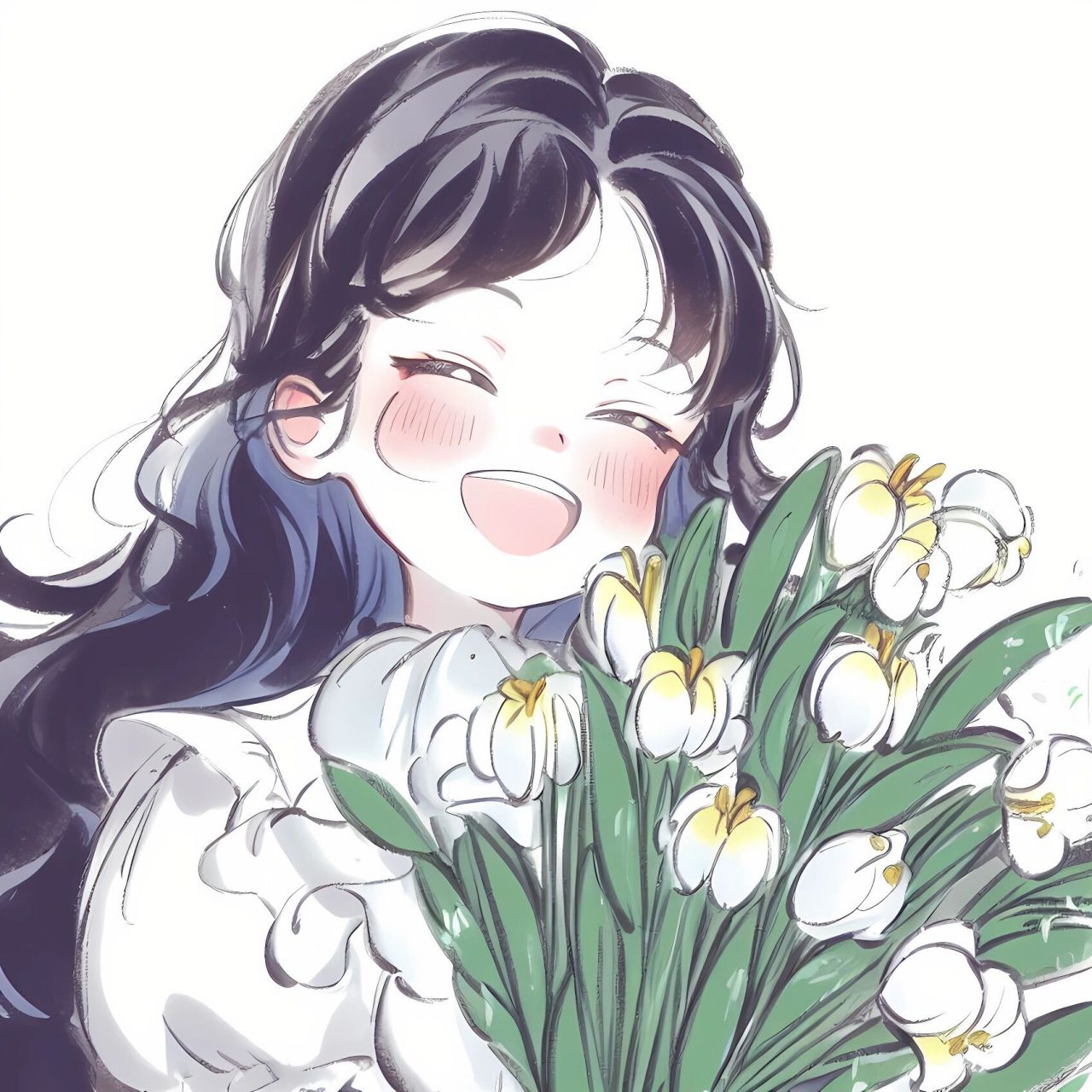 铃兰花头像91超甜的女生头像 有宝宝蹲的铃兰花头像来啦