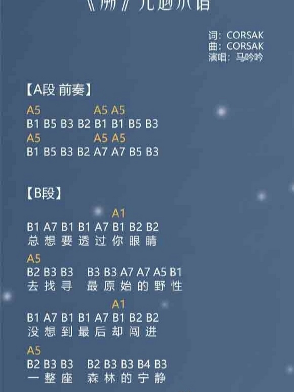 光遇乐谱(二) 《溯》
