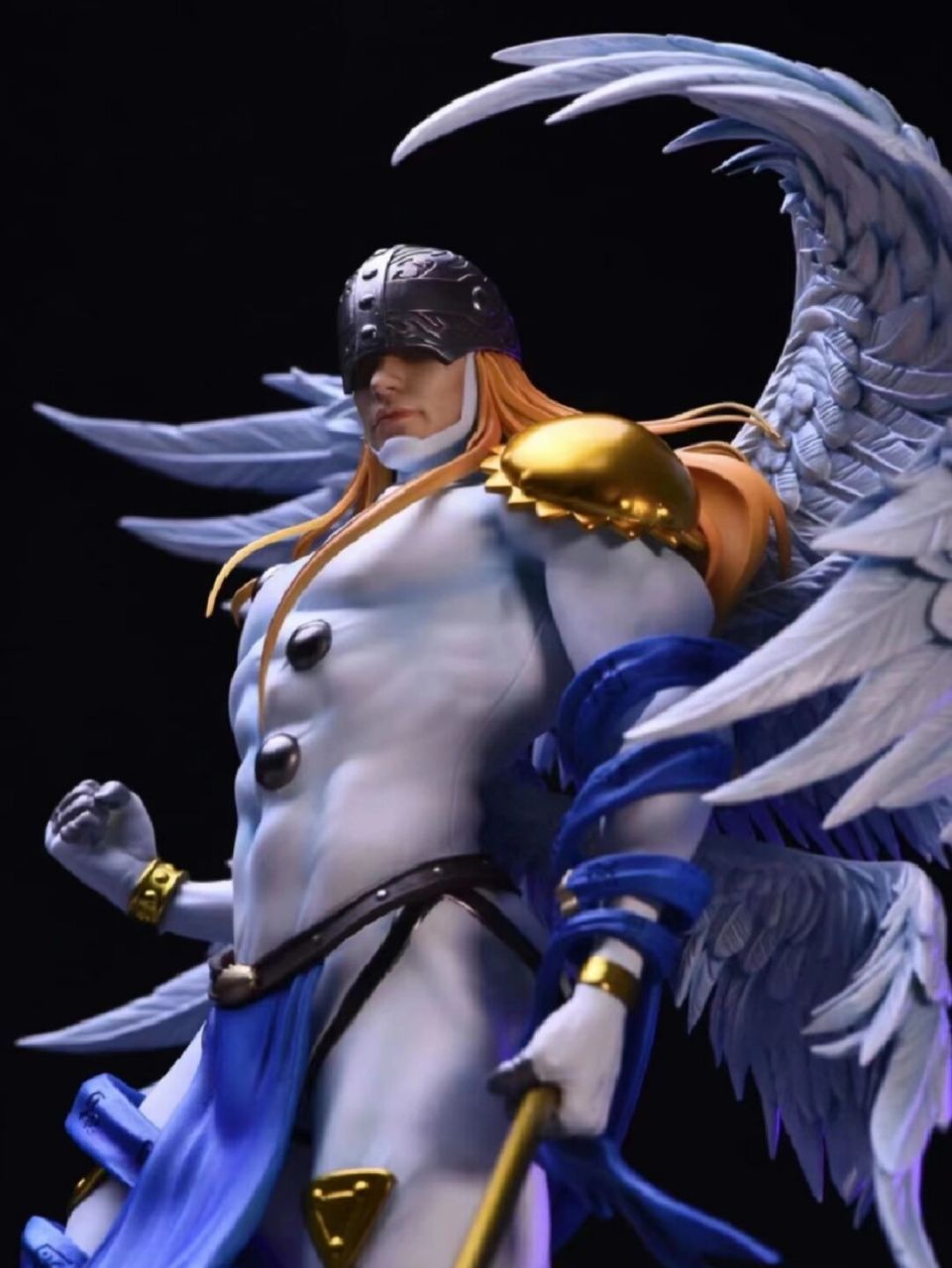 天使兽肌肉线条不错 #手办# #gk雕像# #天使兽# #数码宝贝# #数码宝贝