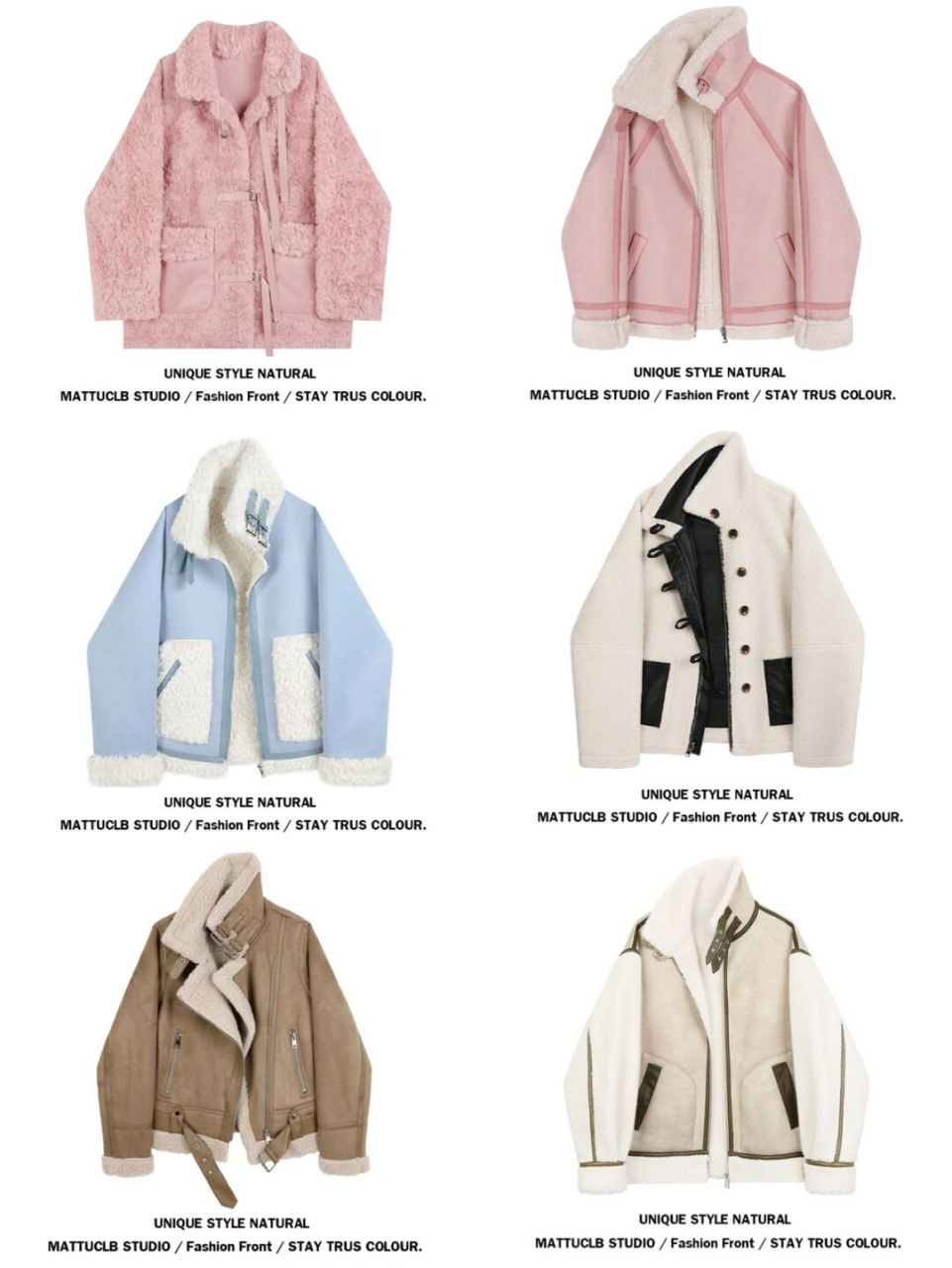 92 p1-p3: mattuclb 92 p4-p6: 悟空有货 机车皮毛一体夹克外套
