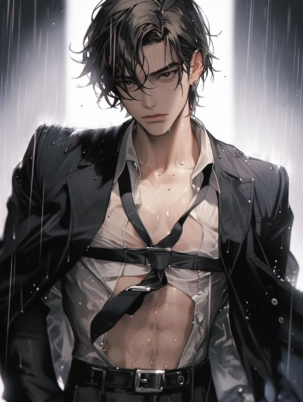 我想要的就只有你·高冷男生头像壁纸7815 礼貌拿图