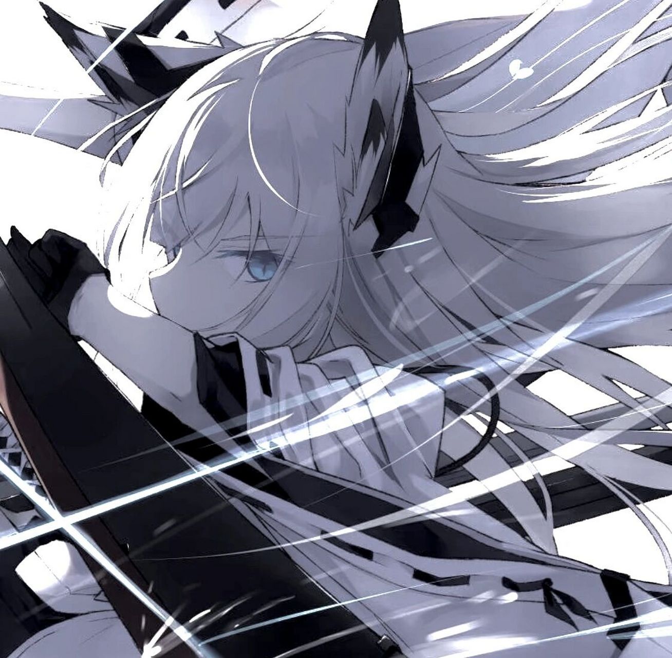 第十二篇-持刀酷男女动漫二次元风格头像 "持刀只为守护挚爱的人"