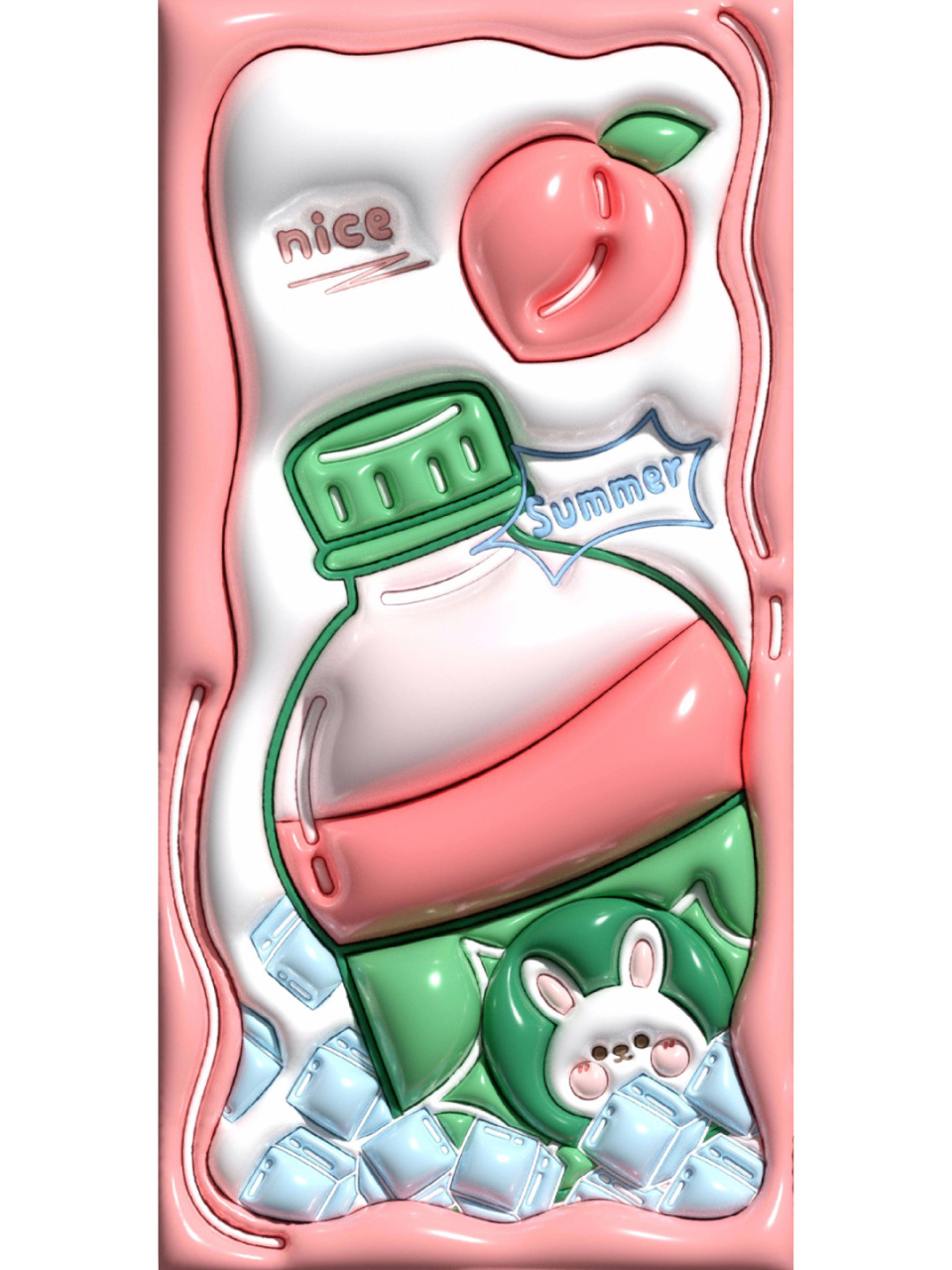 炎炎夏日来一瓶凉凉的饮料～ 可真的是太清爽了! .