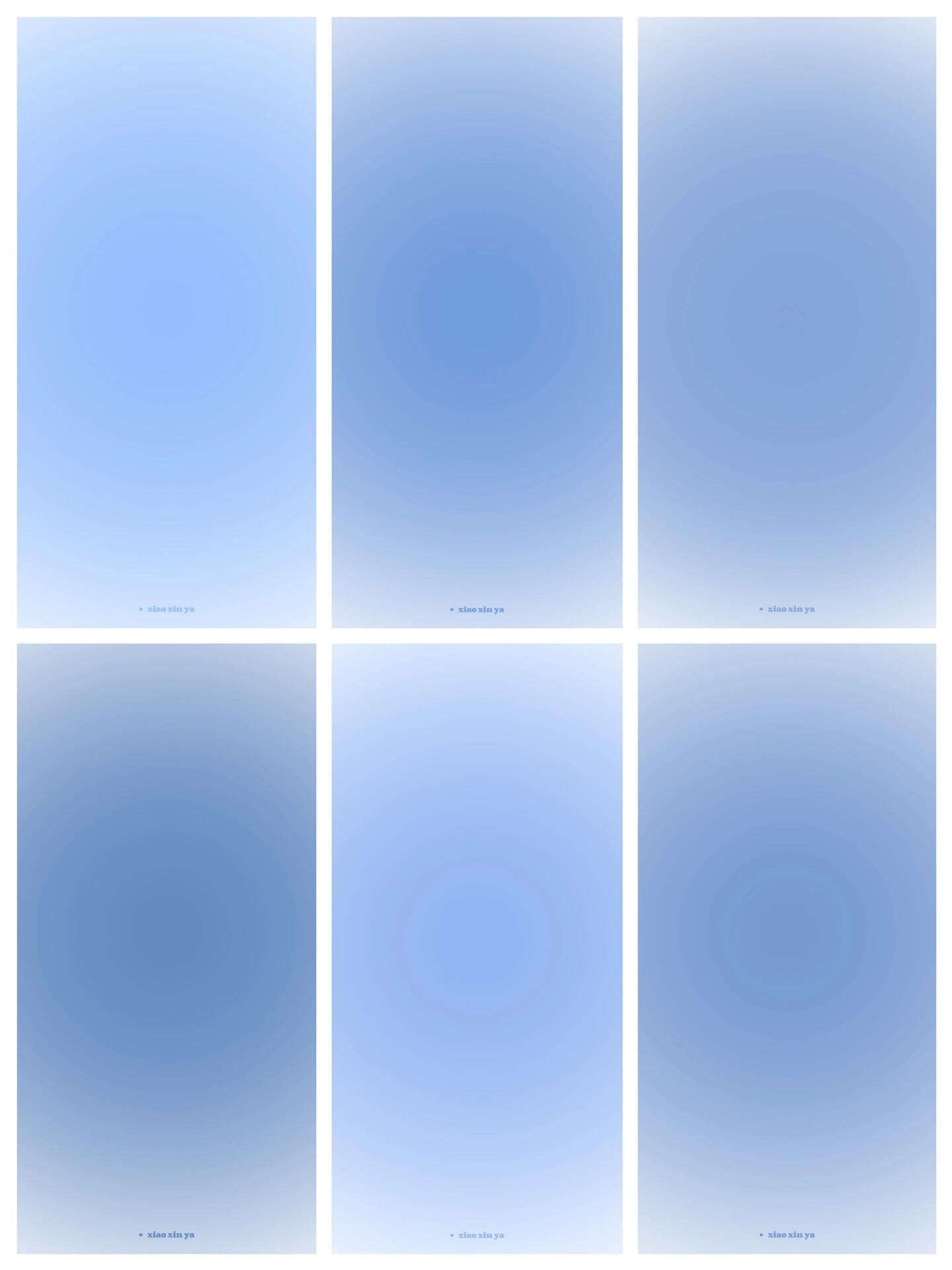 第四期|蓝色渐变壁纸背景图