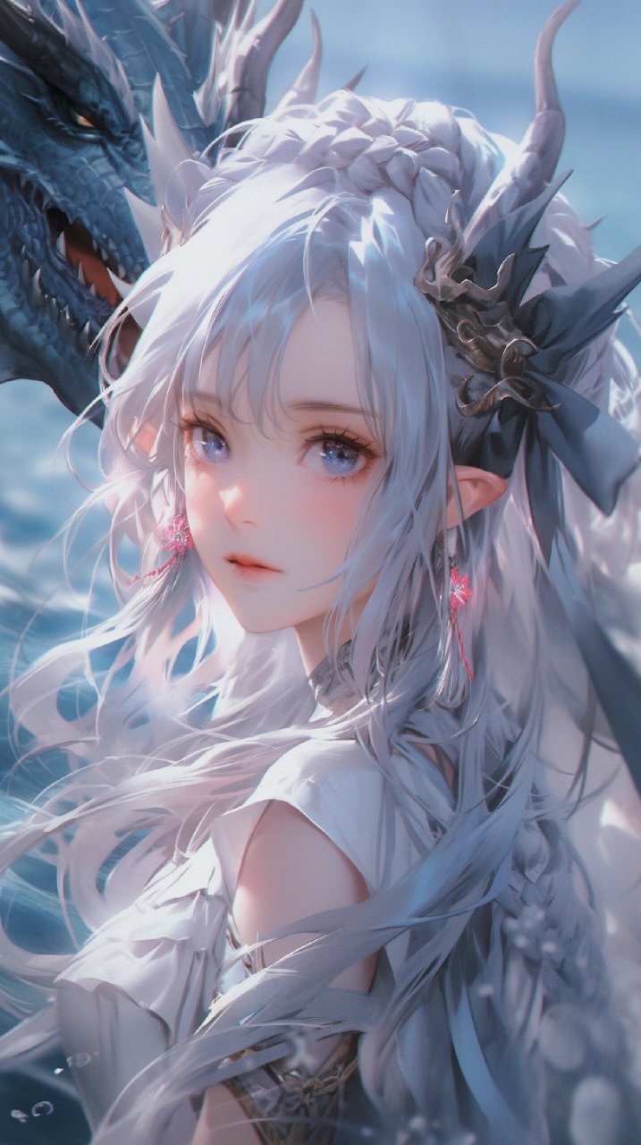 古风唯美龙女,是如此的神秘而又迷人!