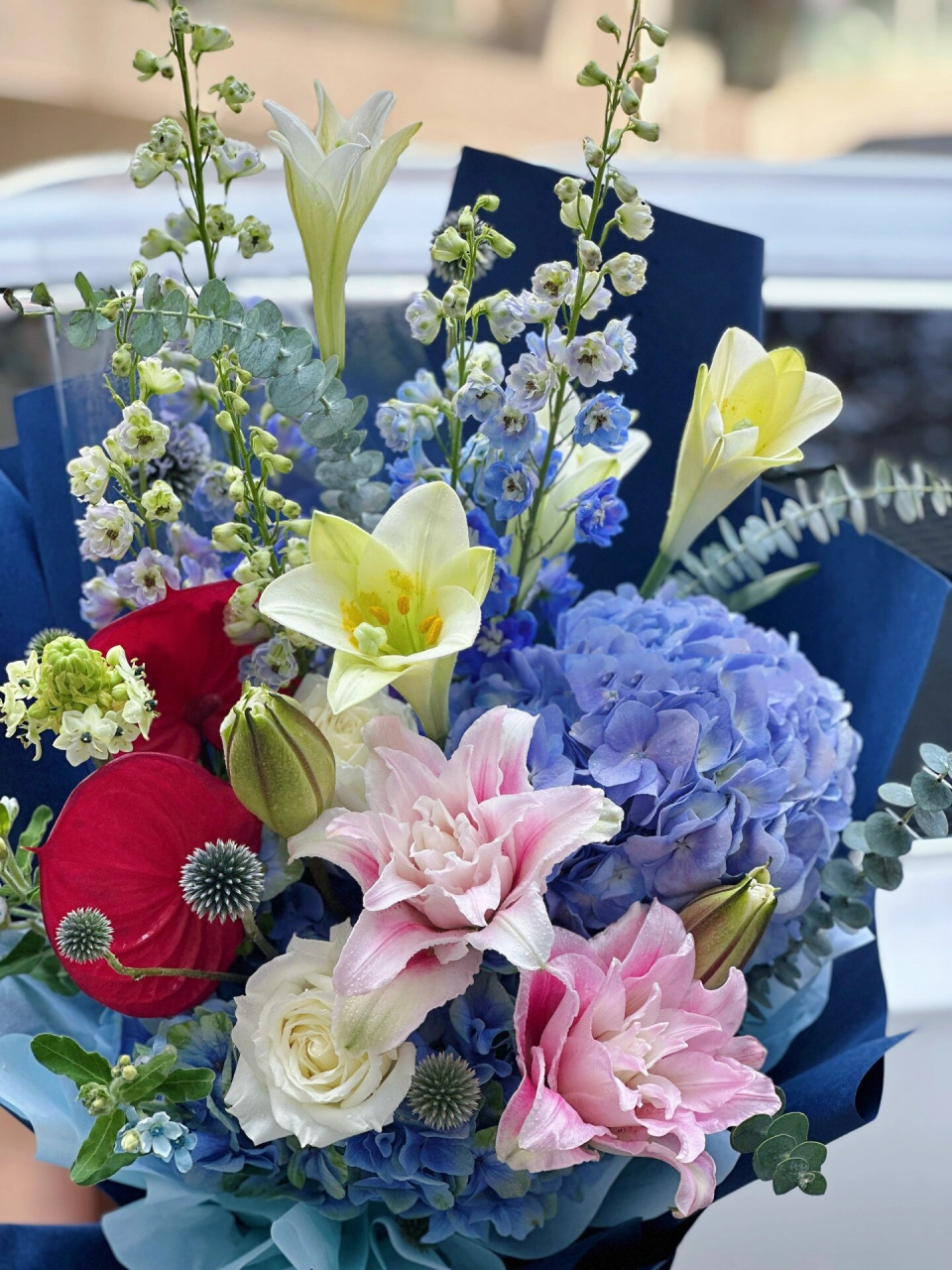 男领导花束退休花束 送领导送长辈的花礼