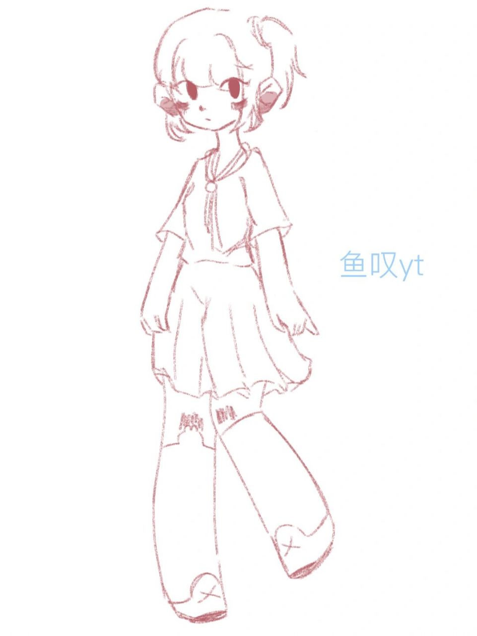 人物模板 后面是例图,喜欢的话可以拿去当设子(免费的)