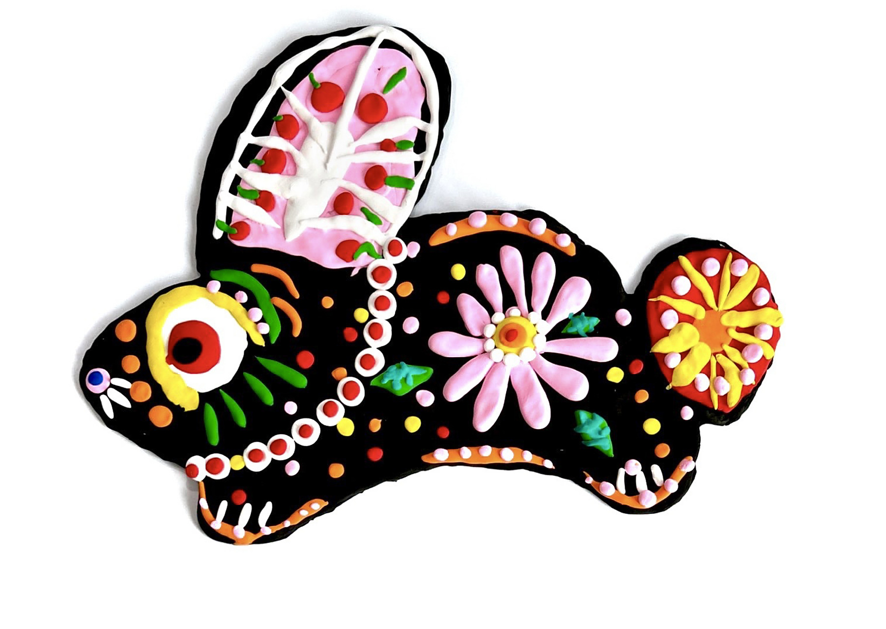 创意非遗 可爱泥泥狗系列,超轻粘土装饰