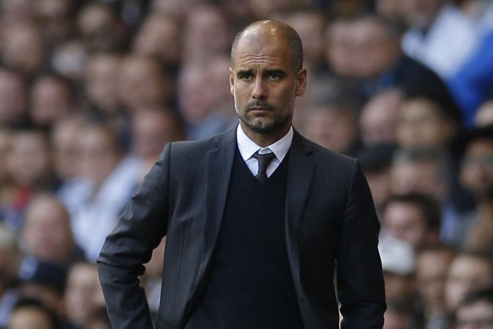 曼城主教练瓜迪奥拉在记者招待会上表示,即使曼城跌至英超联赛倒实谮