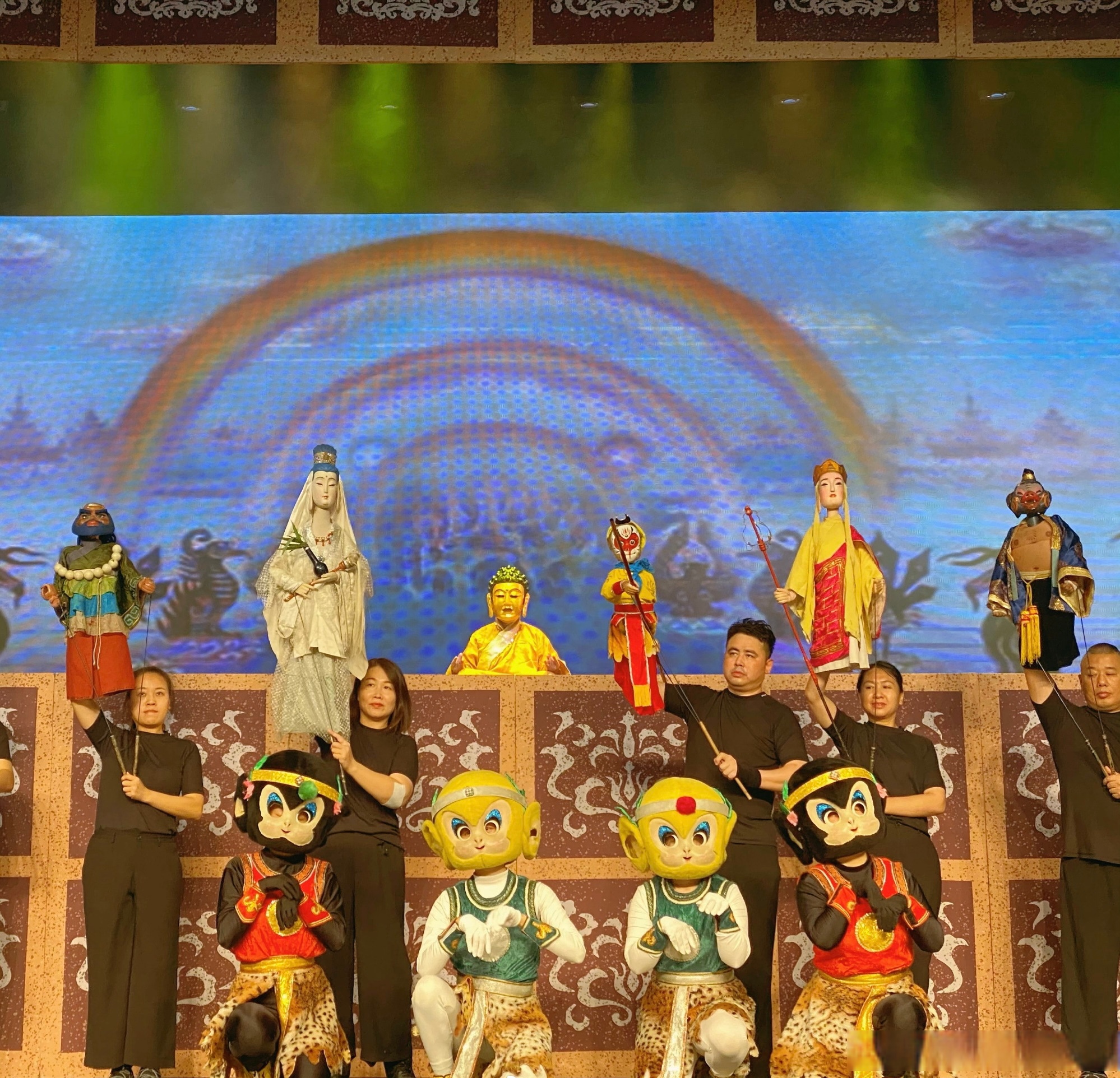 北京演艺服务平台# 北京演艺服务平台资助的#中国木偶艺术剧院# 大型