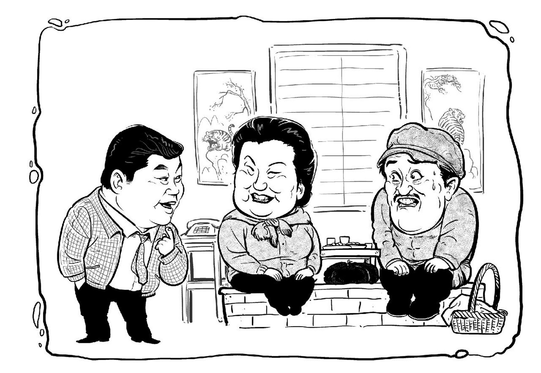 哎呀乡长,他可不是那个意思,他那个意思是