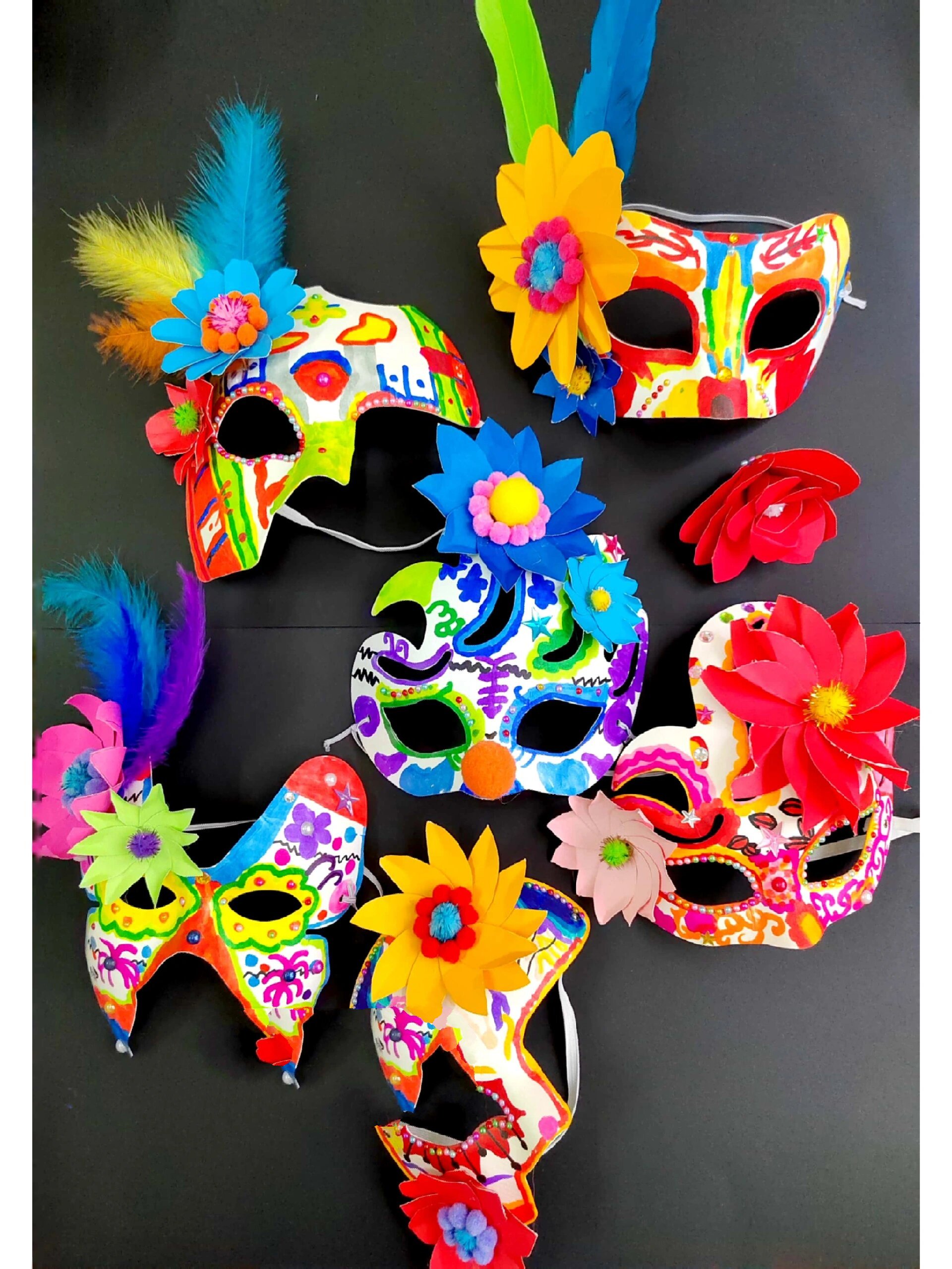 《面具设计》少儿创意美术儿童画