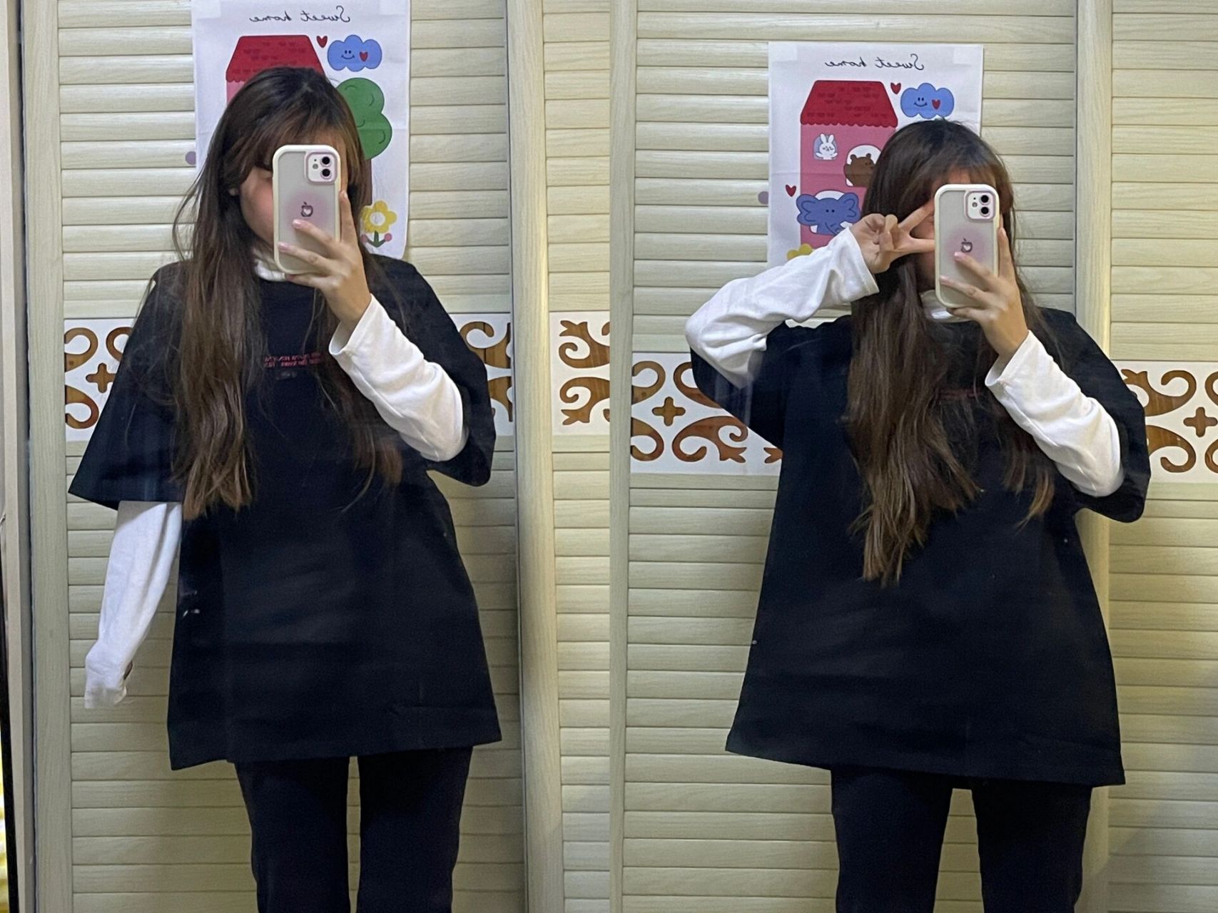 蔡徐坤现象t恤 穿搭分享来啦～ 160,搭配小裙子敲好看哟