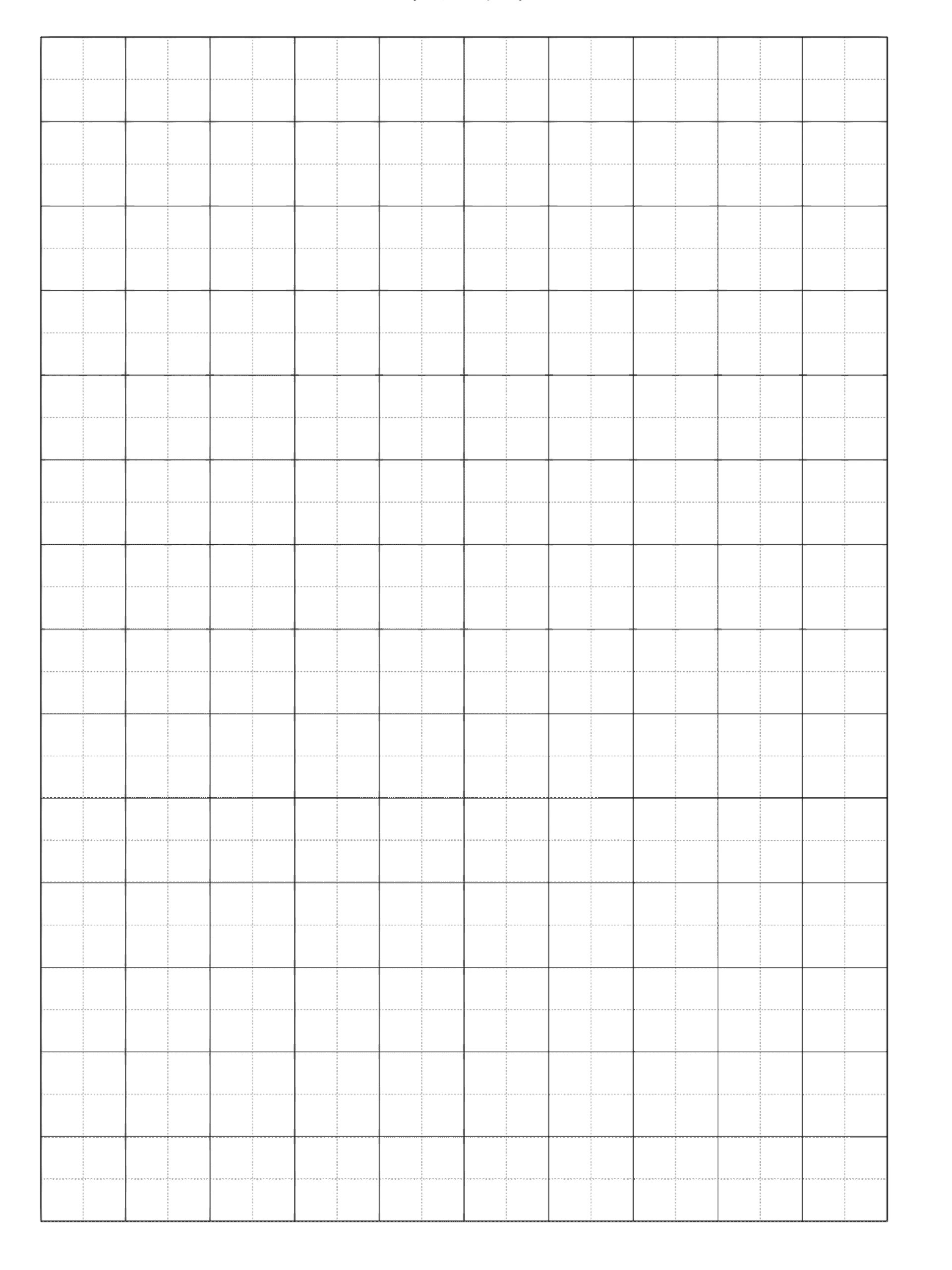 a4纸各种格子免费分享