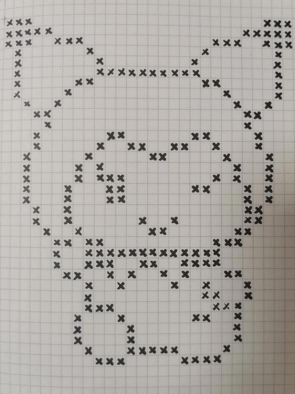 像素画|临摹5 库洛米 33×28