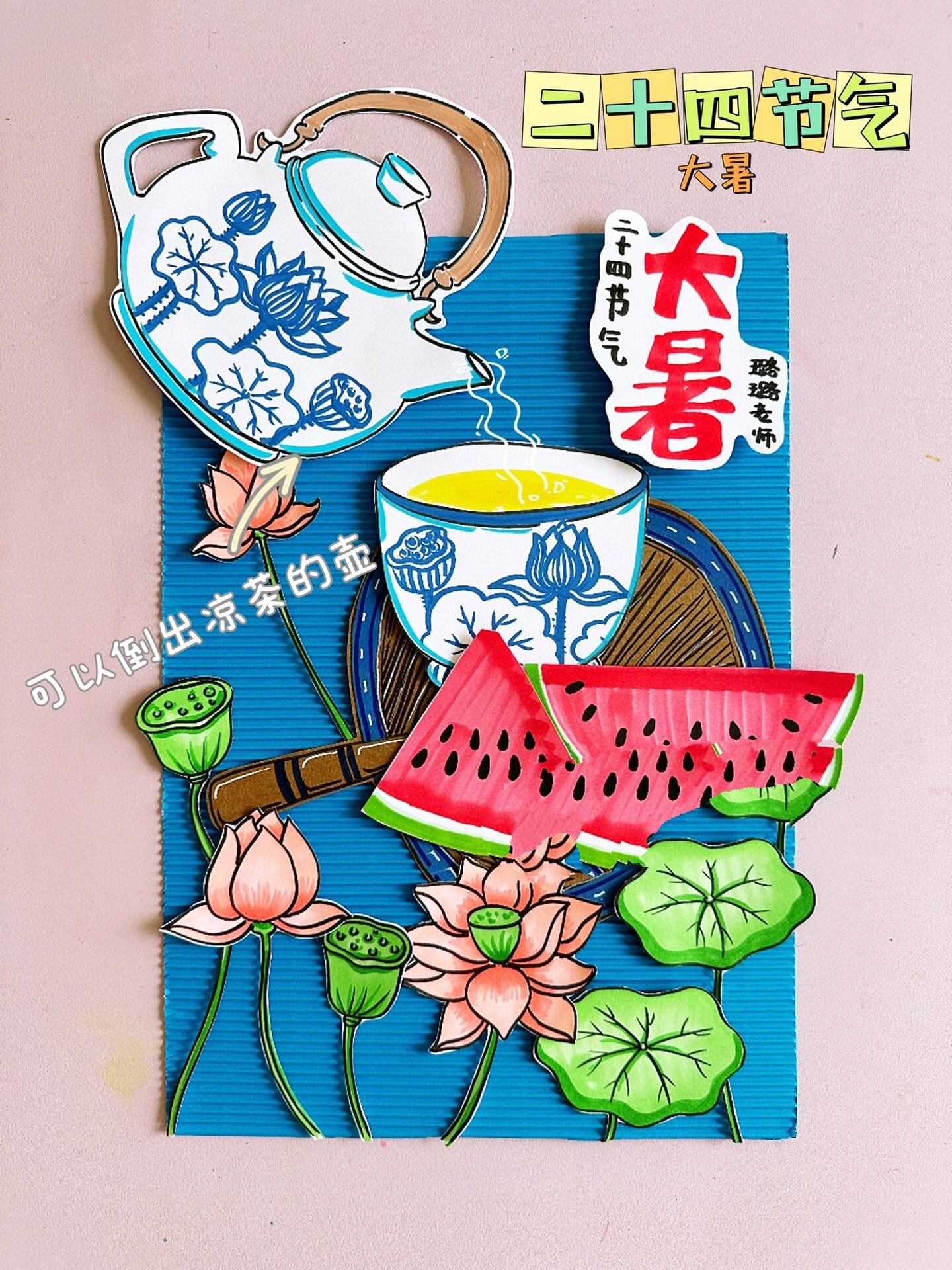 二十四节气——大暑主题画