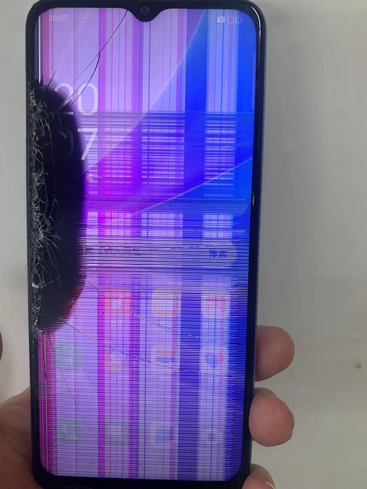 4.2滨州芯诚手机维修,oppo a58屏幕漏液,更换屏幕总成完美