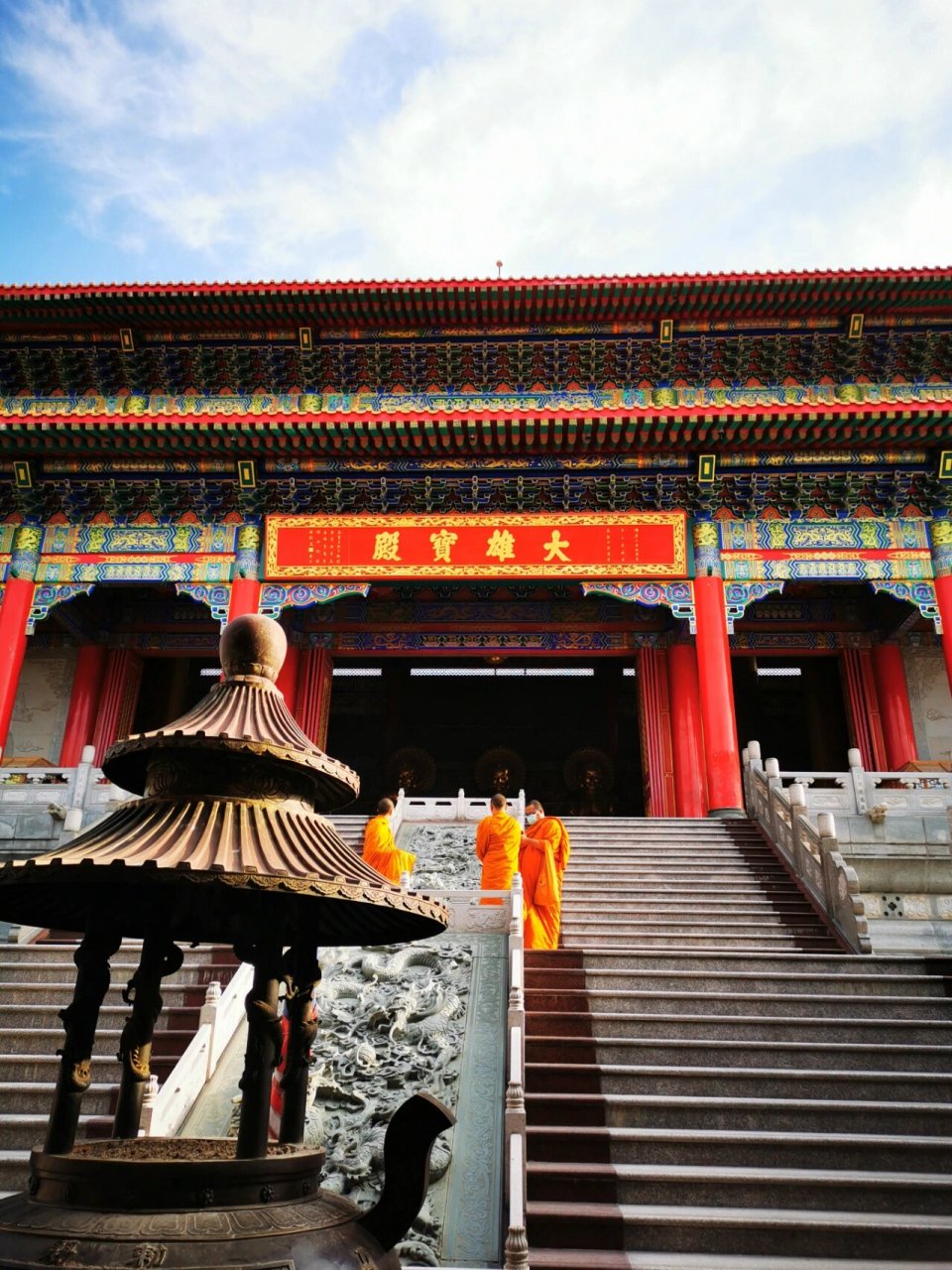 很美的泰国皇恩寺 来泰国一定要去打卡哦