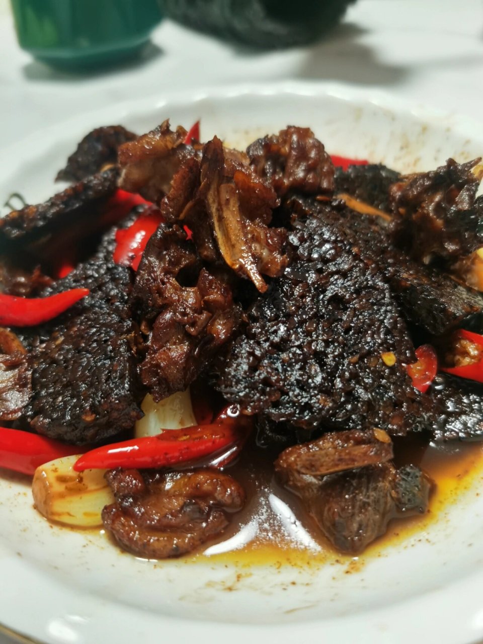 血粑鸭 关键在于鸭血粑和洪江甜酱